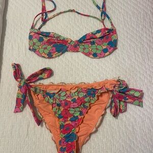 Frankie’s Floral Bikini Set